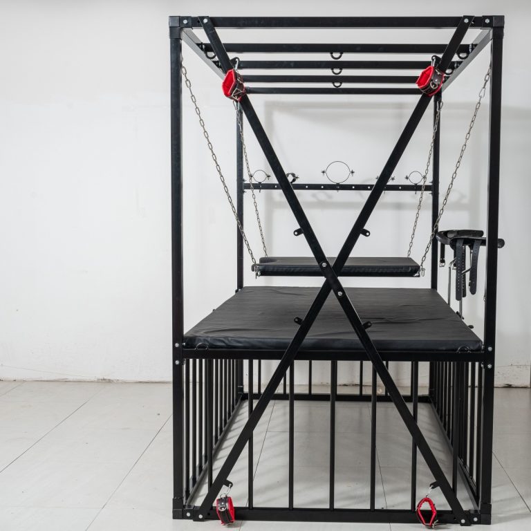 BDSM large sex training room sex game prop bed (including electric sex machine)