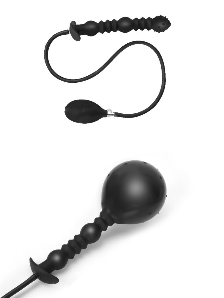 SM Sex Training Inflatable Foldable Large Expansion Anal Plug
