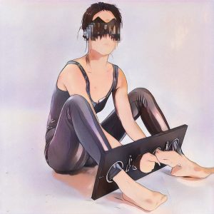 BDSM couple game hand and foot integrated forced bondage style wooden shackles