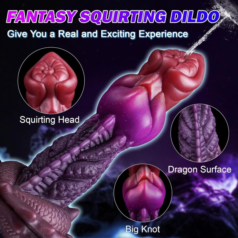 Ejaculation-capable special-shaped penis-like silicone masturbation sex toy