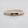 Exquisite geometric shape Teddy plush choker (with leash)