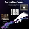 Extra long suction cup multi-section stimulation silicone anal plug
