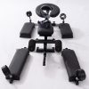 BDSM kneeling abuse fun bondage rack (including silent fun gun machine)