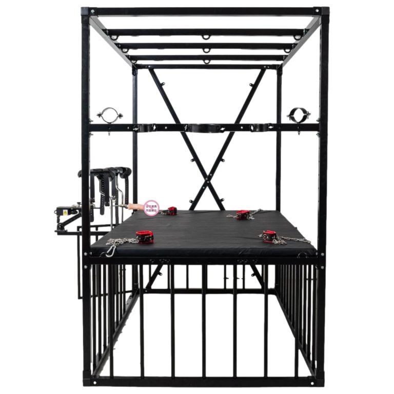 BDSM large sex training room sex game prop bed (including electric sex machine)