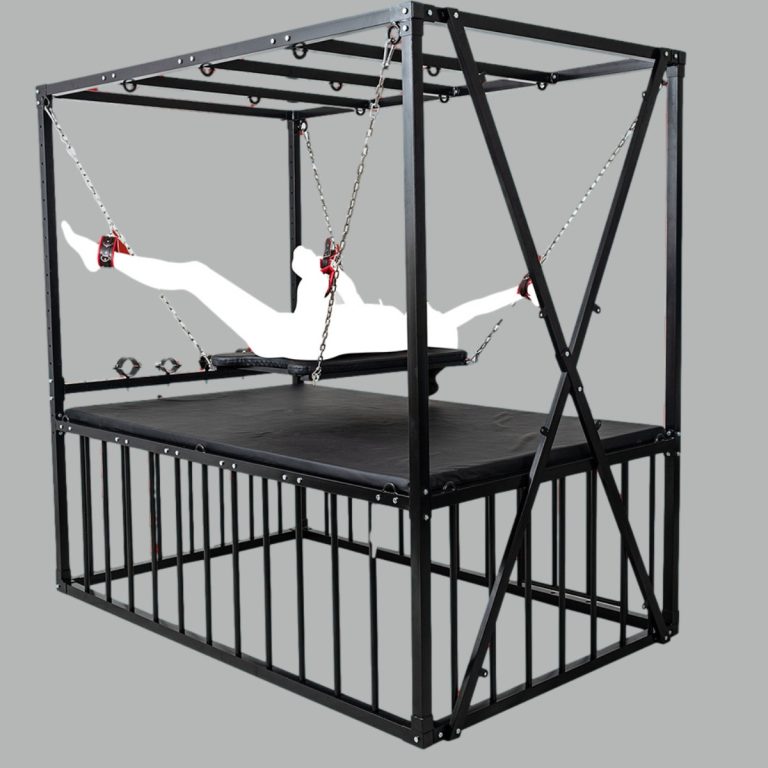 BDSM large sex training room sex game prop bed (including electric sex machine)
