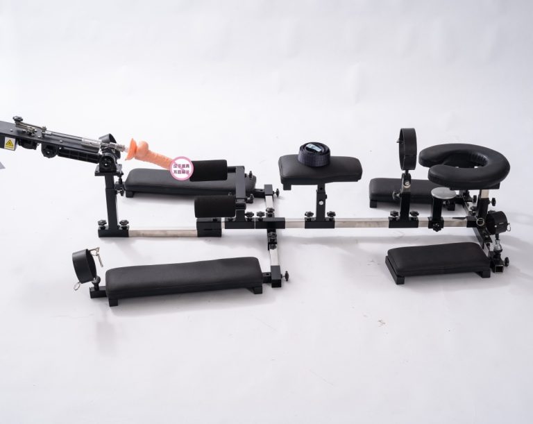 BDSM kneeling abuse fun bondage rack (including silent fun gun machine)
