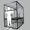 BDSM large sex training room sex game prop bed (including electric sex machine)
