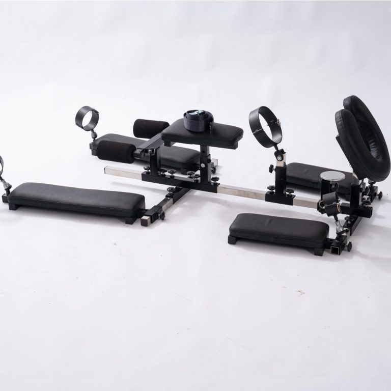 BDSM kneeling abuse fun bondage rack (including silent fun gun machine)