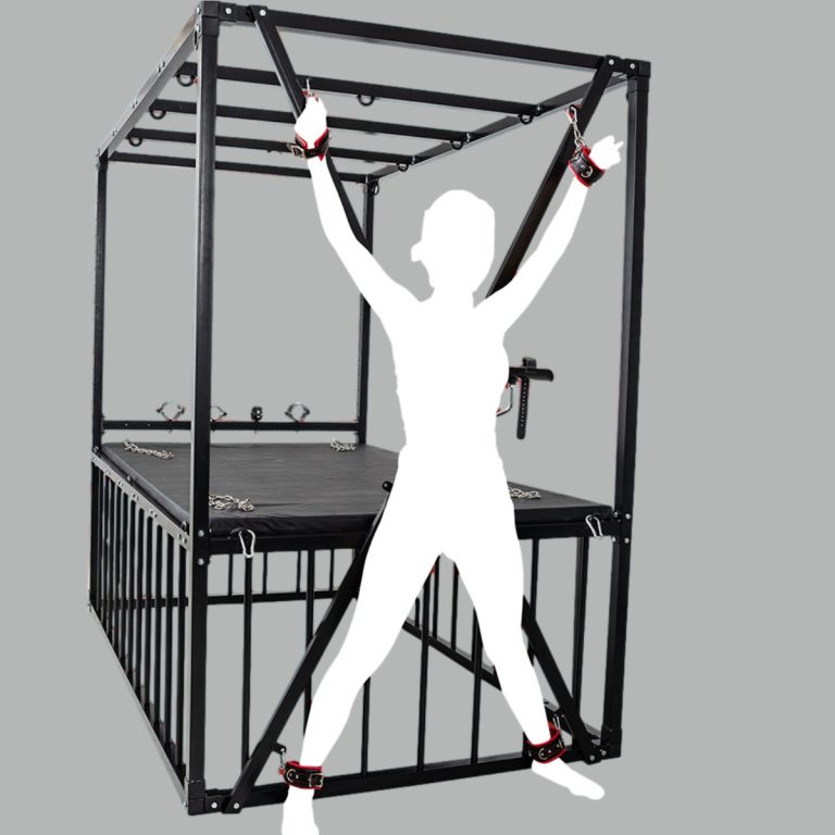 BDSM large sex training room sex game prop bed (including electric sex machine)