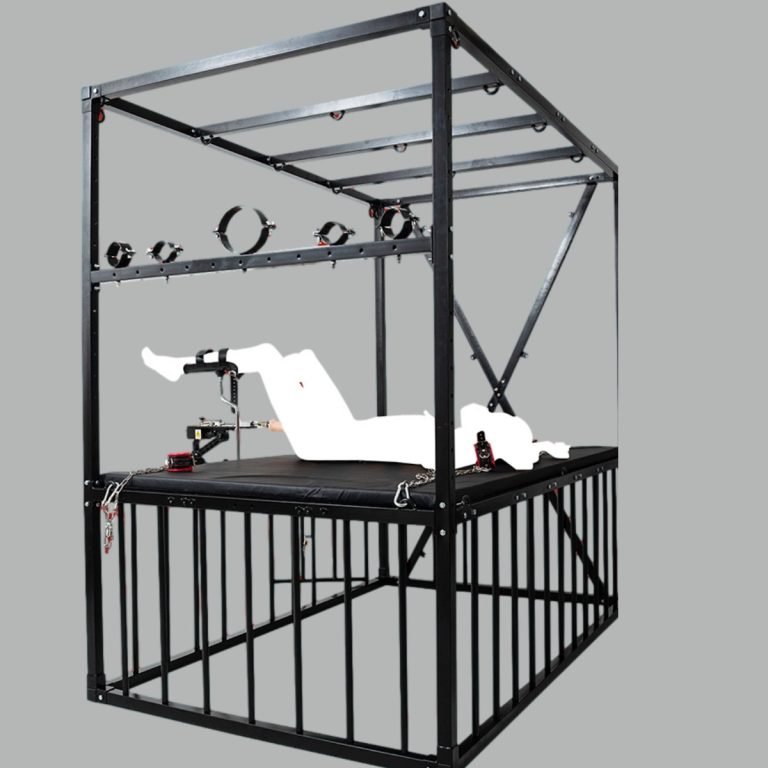 BDSM large sex training room sex game prop bed (including electric sex machine)
