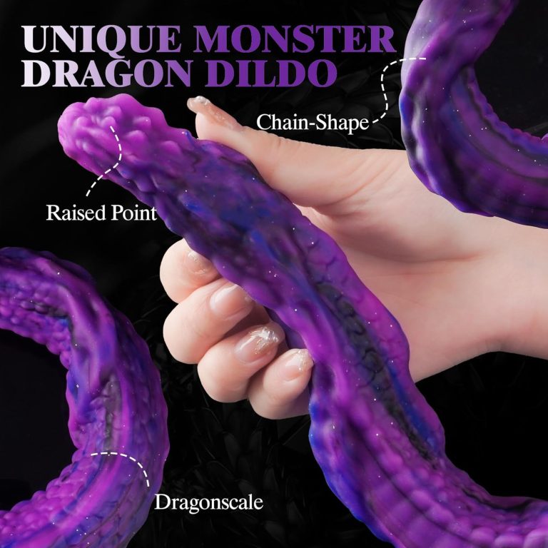 Extra long octopus tentacle-style expansion silicone anal plug