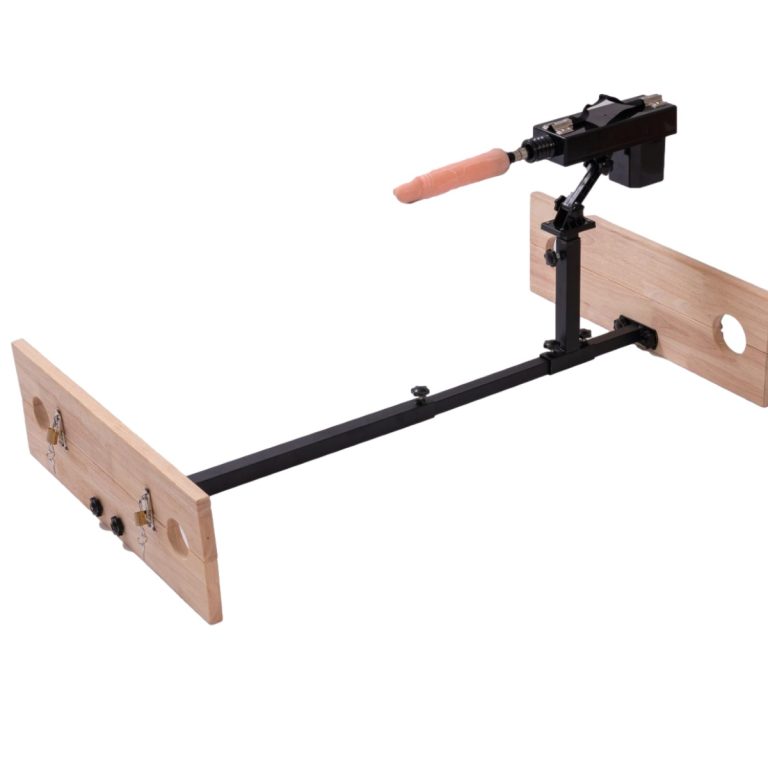 BDSM kneeling wooden shackles sex training torture device (including electric masturbation dildo) - Image 13