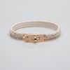 Exquisite geometric shape Teddy plush choker (with leash)
