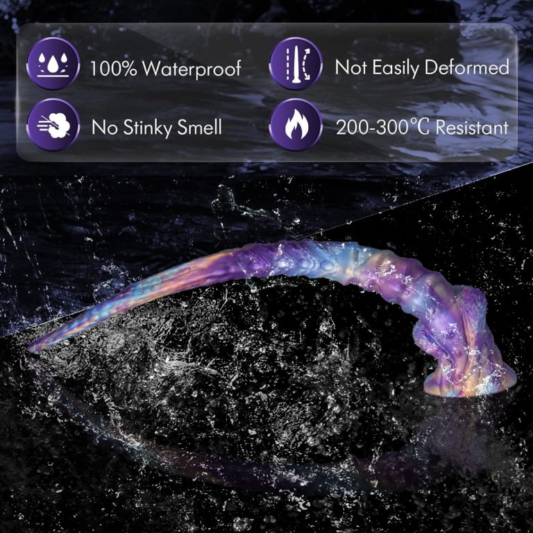Extra long suction cup monster tentacle silicone anal plug