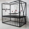 BDSM large sex training room sex game prop bed (including electric sex machine)