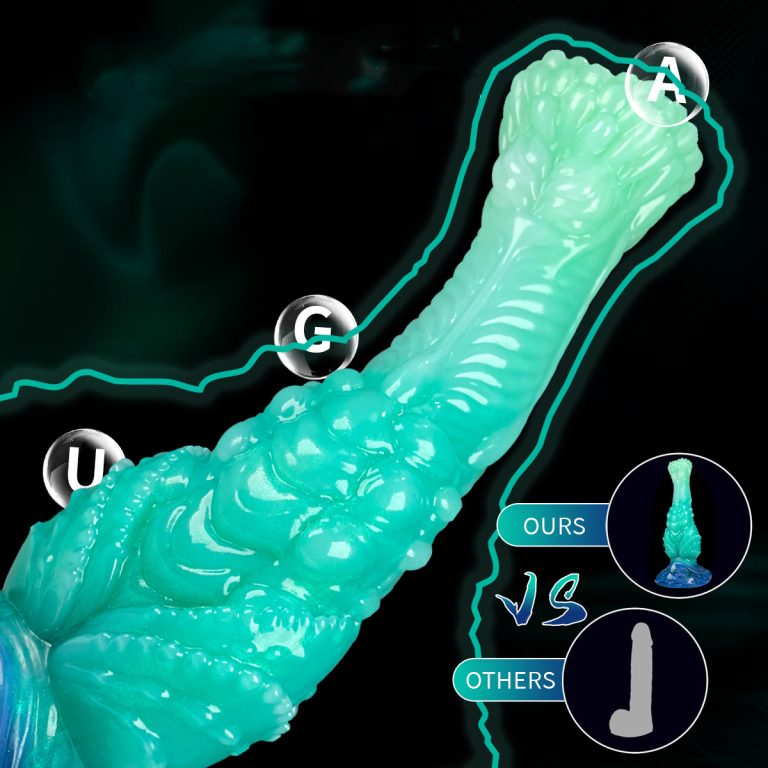 Interstellar Alien Monster Suction Cup Magic Dragon Imitation Penis Silicone Masturbator