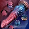 Suction cup octopus tentacle imitation penis silicone expansion masturbation dildo