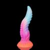 Glow-in-the-dark octopus tentacles flirting and masturbating sex toy