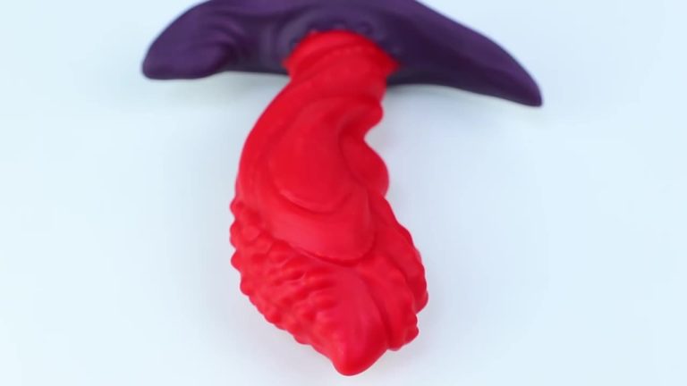 Red fireworks special-shaped wearable expansion anal plug