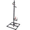 BDSM Forced Orgasm Standing Bondage Sex Prop Stand(Including suction cup dildo and AV vibrator)