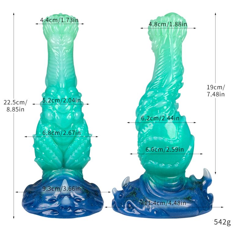 Interstellar Alien Monster Suction Cup Magic Dragon Imitation Penis Silicone Masturbator