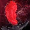 Red fireworks special-shaped wearable expansion anal plug