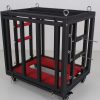 BDSM sex training puppy cage