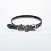 Thin snakeskin punk style choker (without leash)