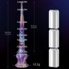 Extra long suction cup monster tentacle silicone anal plug