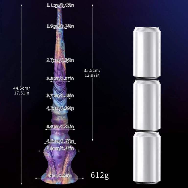 Extra long suction cup monster tentacle silicone anal plug
