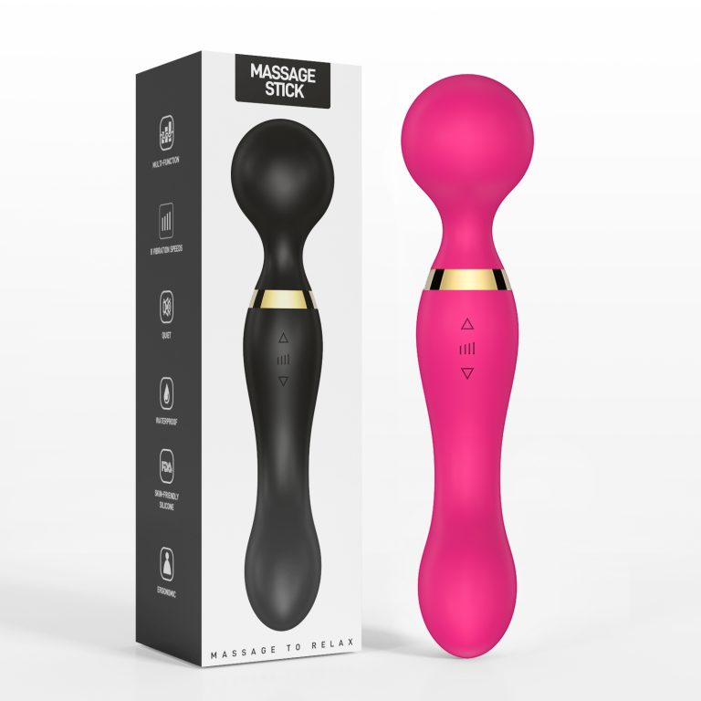 Women's dual-head dual-purpose multi-vibration frequency AV vibrator