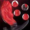 Red fireworks special-shaped wearable expansion anal plug