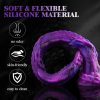 Extra long octopus tentacle-style expansion silicone anal plug