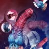 Suction cup octopus tentacle imitation penis silicone expansion masturbation dildo