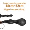 SM Sex Training Inflatable Foldable Large Expansion Anal Plug