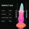 Glow-in-the-dark octopus tentacles flirting and masturbating sex toy