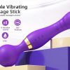 Women's dual-head dual-purpose multi-vibration frequency AV vibrator