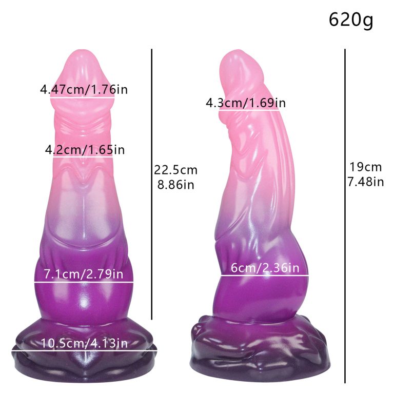 Star Monster Suction Cup Imitation Penis Silicone Masturbator