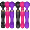 Women's dual-head dual-purpose multi-vibration frequency AV vibrator