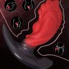 Red fireworks special-shaped wearable expansion anal plug