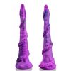 Extra long octopus tentacle-style expansion silicone anal plug