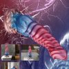 Suction cup octopus tentacle imitation penis silicone expansion masturbation dildo