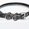 Thin snakeskin punk style choker (without leash)