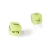 Glow-in-the-dark sex game throwing dice