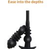 SM Sex Training Inflatable Foldable Large Expansion Anal Plug