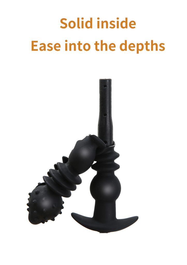 SM Sex Training Inflatable Foldable Large Expansion Anal Plug