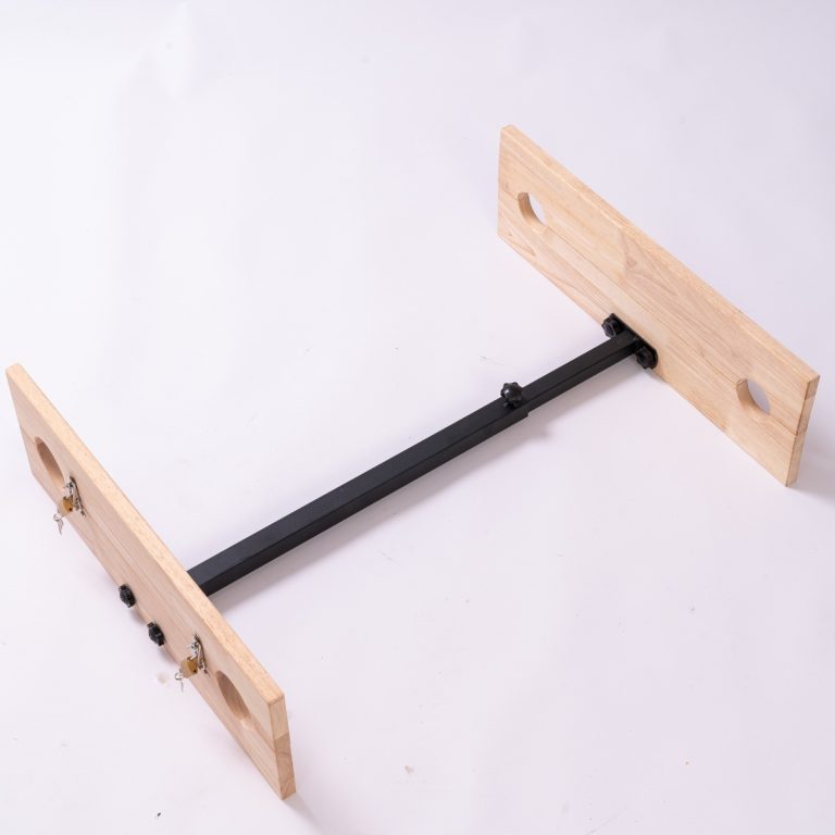 BDSM kneeling wooden shackles sex training torture device (including electric masturbation dildo)