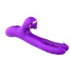 The girl's double dragon out of the sea alternately retractable vibration silicone masturbator
