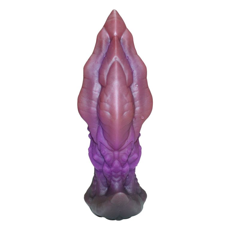 Purple God Firework Alien Wearable Butt Plug