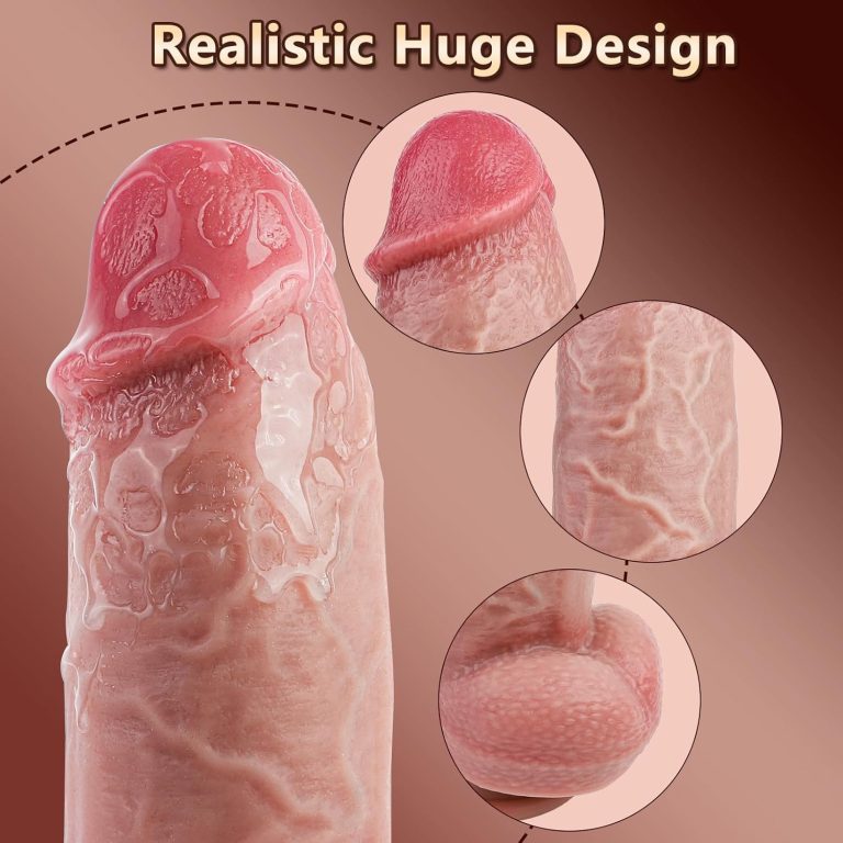 Suction cup heatable simulation silicone vibrating dildo